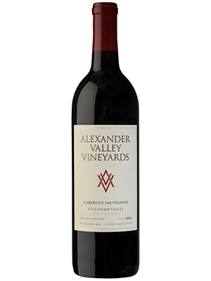 Alexander Valley Vineyard Single Vineyard Cabernet Sauvignon 2015