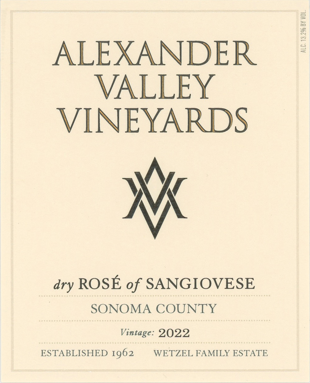 Alexander Valley Vineyards Dry Rosé of Sangiovese 2022